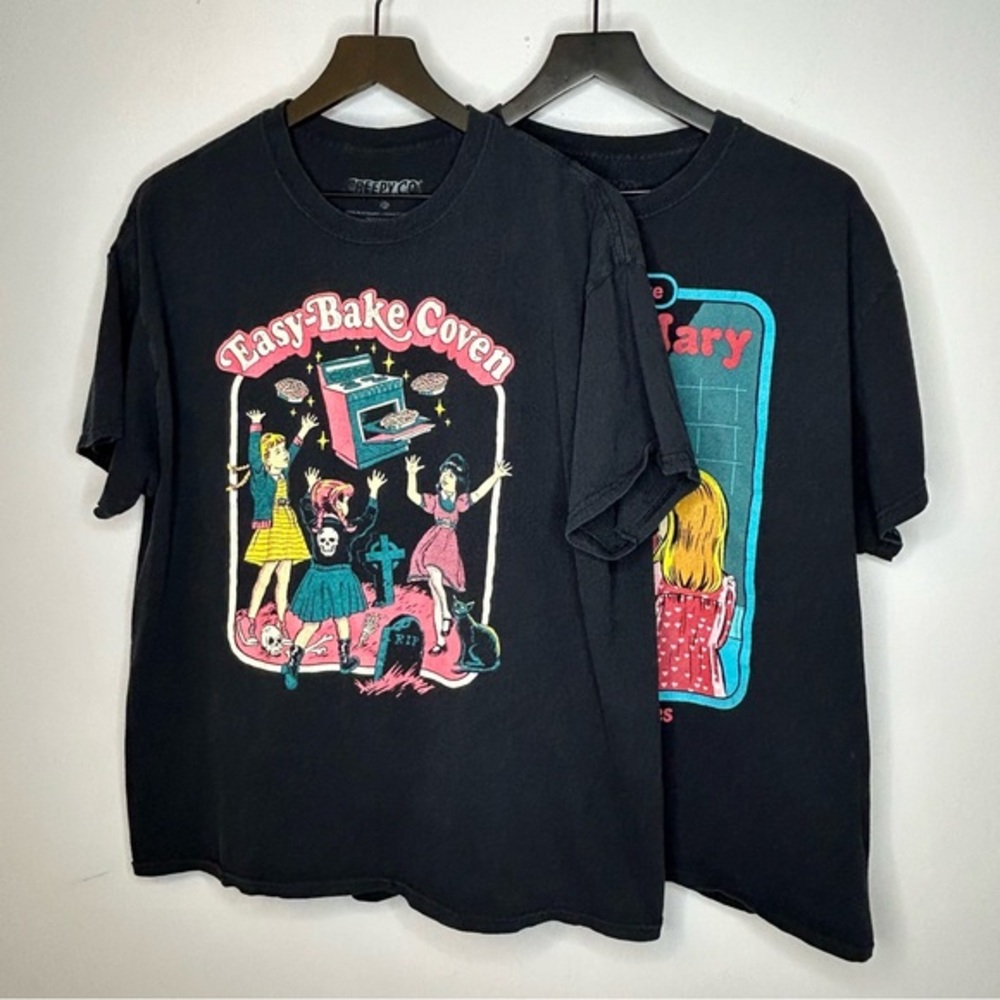Easy Bake Coven and Bloody Mary T-shirts Size XL‎